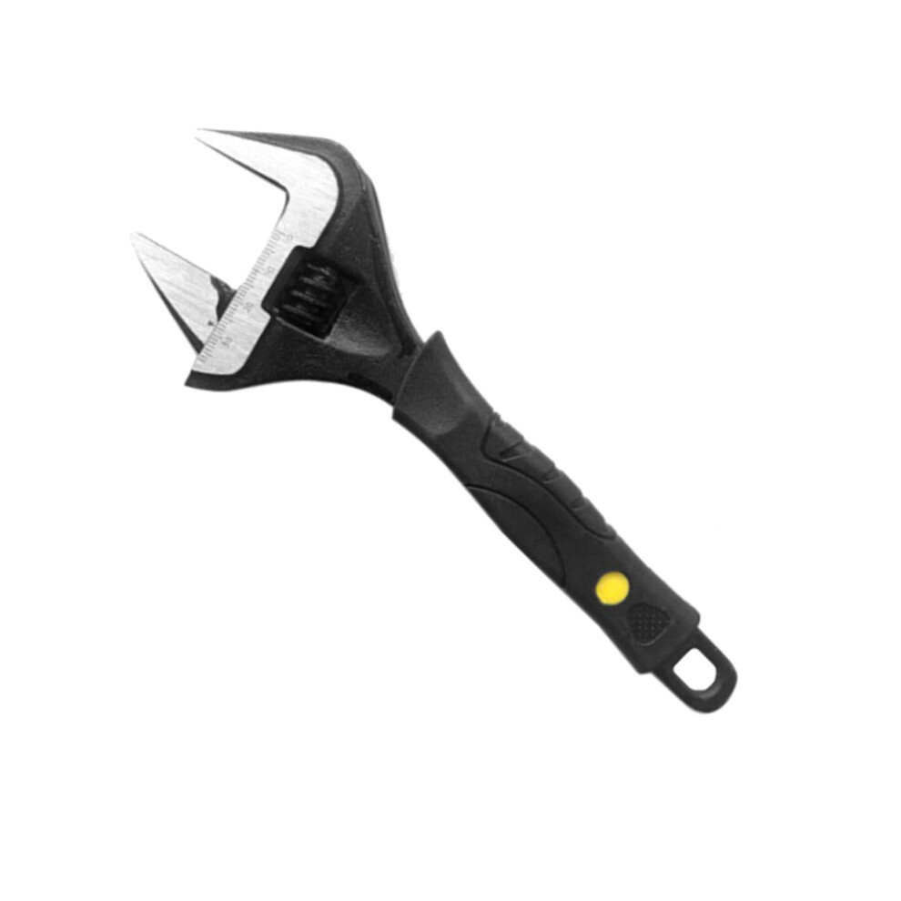12 Inch Heavy Duty Open End Wrench Rust Proof Steel Spanner With Non Slip Grip For Tasks 9365049031295