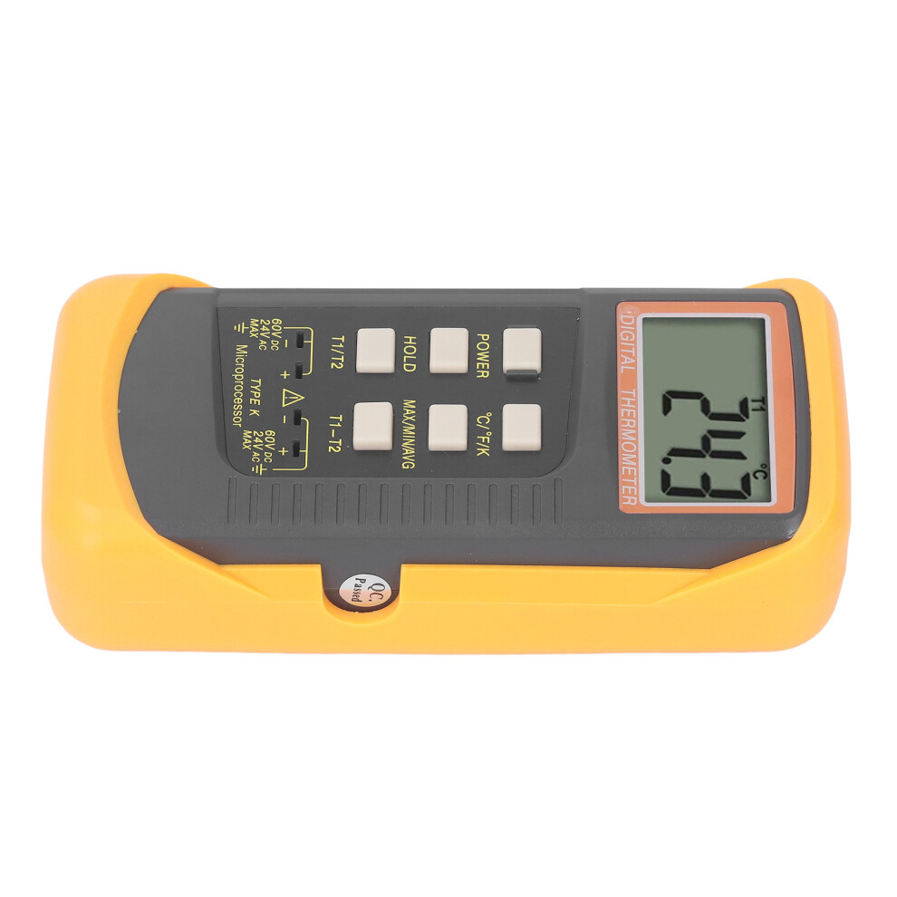 Digital Thermocouple Thermometer 4-Channel, K Type, Lcd Display 6931370888322