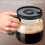 Tasse à café transparente de 16 oz avec couvercle sécurisé, 5