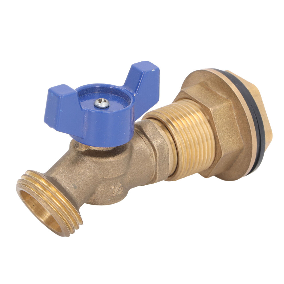 Quarter Turn Spigot For Rainwater Tanks Brass Valve With Double Washers 3781368782070