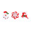 Comfortable Perceived Christmas Decorations 10Pcs Set-snowflake 2