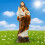 Priester Standbeeld Hars Vakmanschap Katholieke Standbeeld 6
