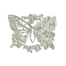 Vlindervorm Koolstofstaal Gestanst Scrapbooking Embossing Tool