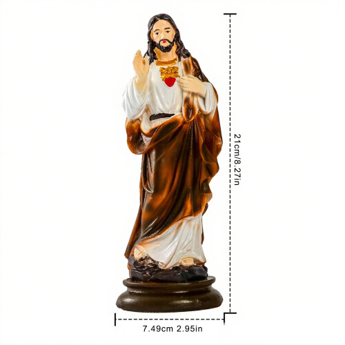Catholic   Statue Sculpture Priest Figurine Decorative  For 2