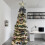 Star Shaped Christmas Tree Toppers Home Decoration-Silver 5