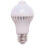 Λάμπα LED E27, Αισθητήρας κίνησης, Λάμπα LED PIR, Αισθητήρας κίνησης, 5W 1
