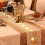 Burlap and Lace Table Cover With Energy Efficient LED-30*180cm 4