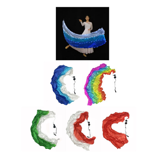 LED Colorful Ball Silk Glowing Performances   Dance Props-3 2