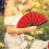 Chinese Folding Fan Retro Handheld Fan Plastic-Royal Blue 5