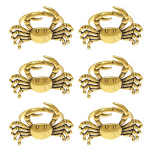 Metalen Crablet Design Servetten Clip Tafelinstelling-Oud goud