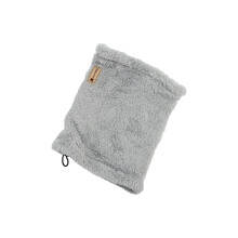 Dogs Hoodie Cold Weather Scarf Ear Protectors-Light Grey S