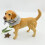Dog Ear Protector  Washable Multiple Pattern -Dark Brown S 6