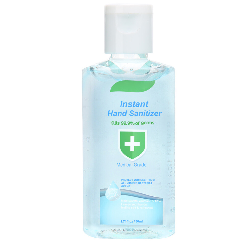 Mild And Moisturizing Hand Sanitizer For Travel Hygiene Needs, Alcohol Based Formula With Vitamin E Enriched Ingredients, No Wash Gel For Effective Cl