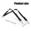 Double Head Dog Leash For Easy Control Heavy Duty Nylon-Black 2