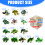 Fish Tanks Plant Artificial Leaf Crafts Simulation Landscape-C 4