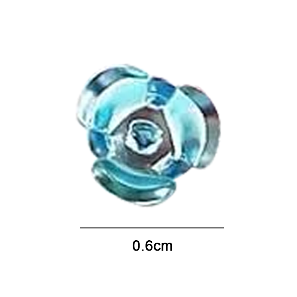 Decorative Nail Gems Collection, Flatback Gems DIY Nail Art for Bedazzling Decoration, Iridescent Rhinestones Acrylic Nail Rhinestones 3D Mini Heart