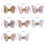 Γούρια Νυχιών Aurora Butterfly, Πολυτελή Γούρια Σχεδιασμός3D Πεταλούδες Νυχιών με 4