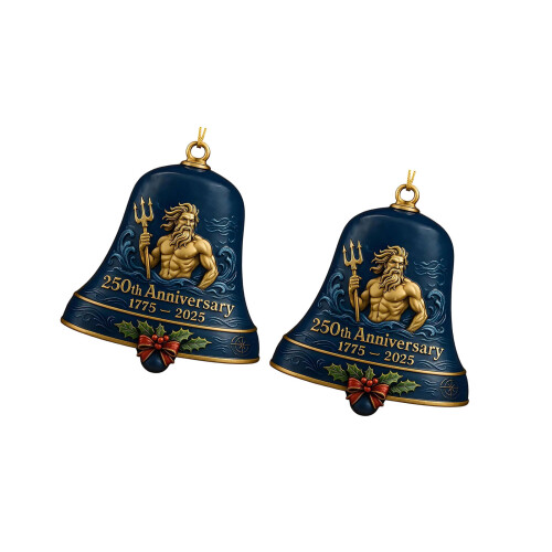 250th Anniversary Acrylic Bell Ornament Christmas Tree Bell-2