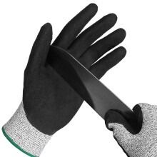 Cut Resistant Gloves, Universal Size, Polyethylene Anti-Cut Fiber, Abrasion-Resistant, Comfortable Design, Suitable for Kitchen, Carpentry, and