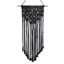 Umweltfreundliche Pflanzenampeln, Traumfänger-Wanddeko im Boho-Stil für Schlafzimmer, Büro und Zuhause, handgefertigter Makramee-Wandbehang mit
