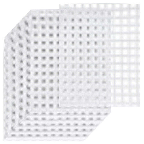 La toile en plastique blanche compte un composant artisanal