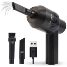 Aspirador de pó portátil recarregável para computador, mini aspirador de mão sem fio para limpeza sem complicações, limpador de teclado
