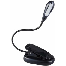Luce da lettura bianca diurna, portatile e pratica, lampada da leggio a doppia testa, bracci flessibili a collo d'oca, luce senza sfarfallio, lampada