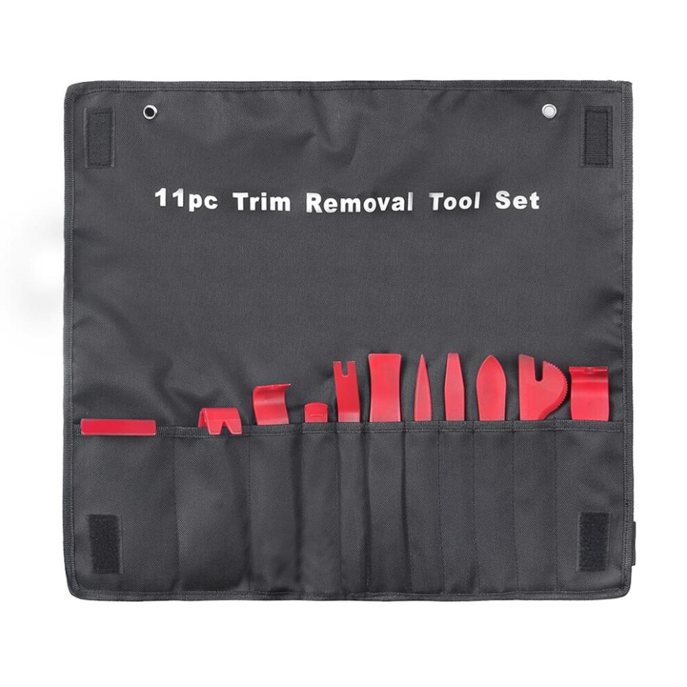 11Pcs Non-Damaging Trim Removal Tool Kit, Ergonomically Designed For Comfort, Complete Set For Interior Panel And Moldings 9340258553035