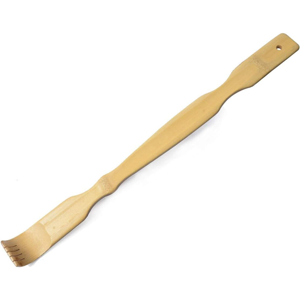 Bamboo Back Scratcher, 17 Inches Of Pure Natural Relief, Ergonomically Designed For Comfortable Itch Relief Anywhere