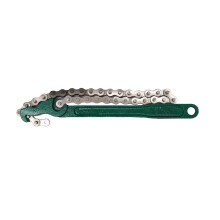 Heavy Duty Adjustable Chain Pipe Wrench Set 9/12/16 Inch for Engine Spanners and Oil Filter Removal