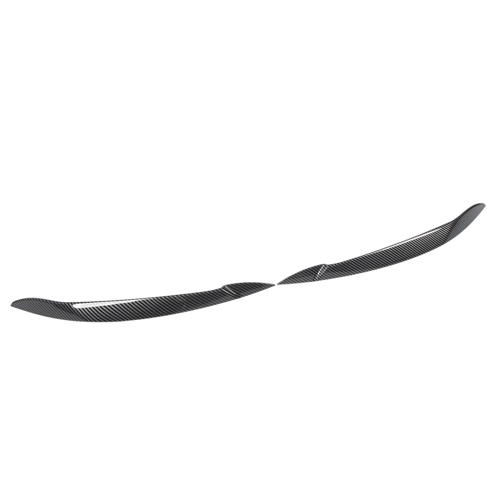 Pair Headlight Eyebrow Trim For X5 E70 2008-2013 Carbon Fiber Style 8241368782777