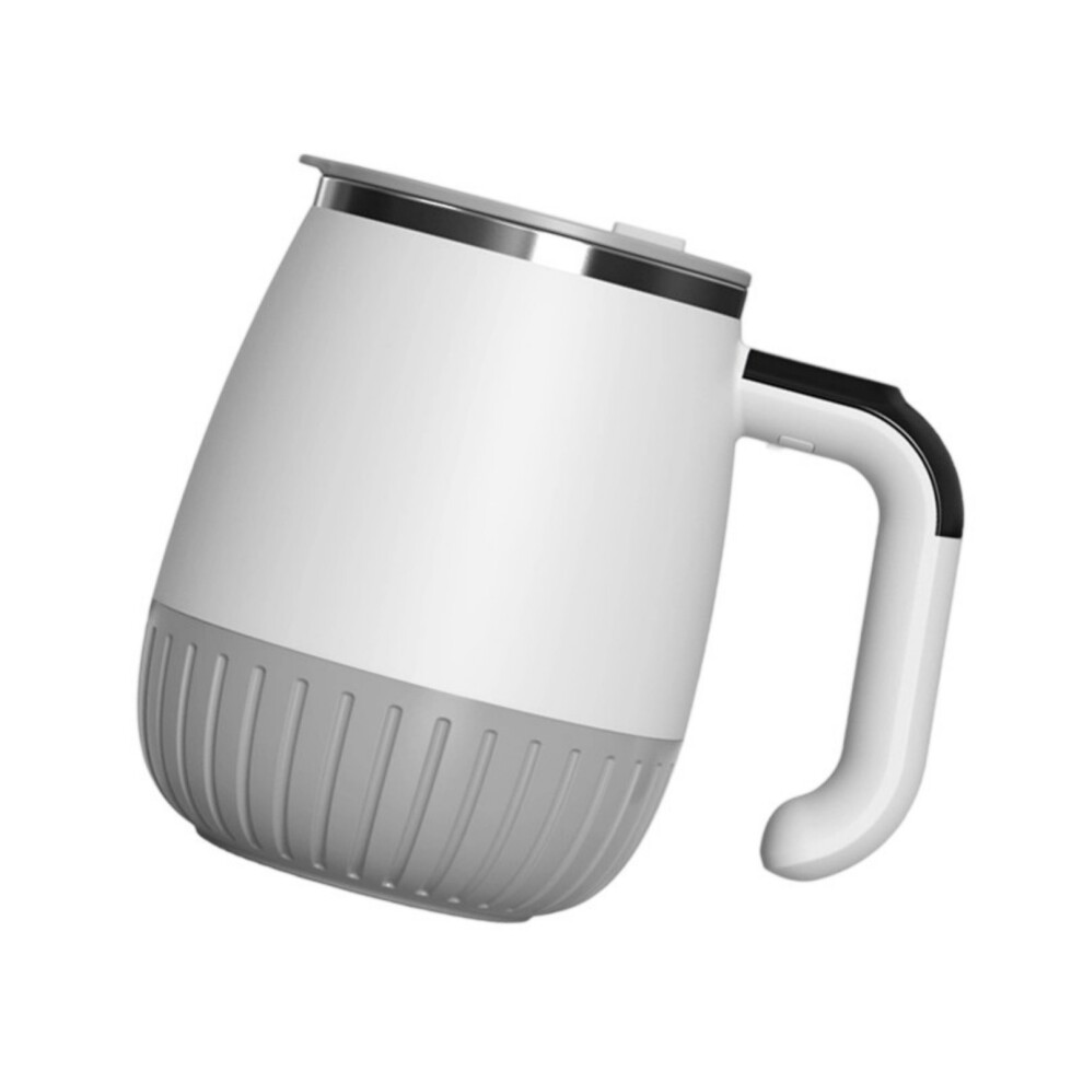 Magnetic Stirring Cup With Temperature Display Coffee-White