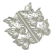 Vlindergrens Metalen Die Cuts Koolstofstaal Stansmessen