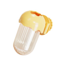 Water Lake Bird Supplier Prevents-Yellow Ice cream shape
