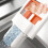 Lightweight Portable Mini Mop Sponge Mop for Kitchen-Orange 7