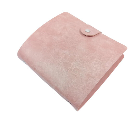 Biodegradables Semina Organizer Binder Clear Views Pockets-Pink