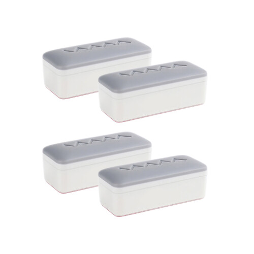 4pcs Bathroom Toilet Seat Boosters Pad-Square Increase height