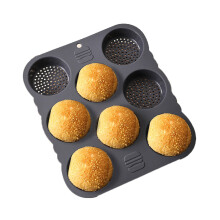 Recyclable 8 Hole Baking Extent Elastomer Bread Cast