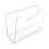 Desk Letter Holder Clear Acrylic Mail Sorter Envelope Organizer Desktop Document Stand SpaceSaving 1