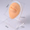 1 Set Simulation Human Body Part White Black Silicone Model with Stand 2