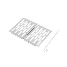 1 Piece Foldable Grill Stand Portable BBQ Grill for Outdoor Activities Mini Grill for Camping and Picnic Versatile for Grill Parties and Outings