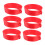 6pcs Plastic Traffic Cone Chain Connectors for Safety Barriers Quick Attachment Durable Performance 1