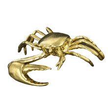 Brass Crabs Figurine Statue Brass Animal Sculpture-Style C