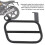 Left Side Saddle Bag Support for R nineT 2014-2022, Black, 16mm 5