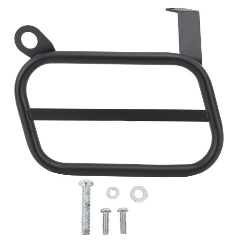 Left Side Saddle Bag Support for R nineT 2014-2022, Black, 16mm 2
