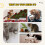 PawHut PawHut 63cm Cat Scratching Post, Scratcher w/ Replaceable Scratching Board 7