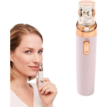 Facial Hair Remover Epilator for Women, Rechargeable 2 in 1 Gentle Device for Face and Upper Lip