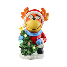 Beleuchtete Weihnachts-Spieluhr, leuchtende Spieluhr für-C