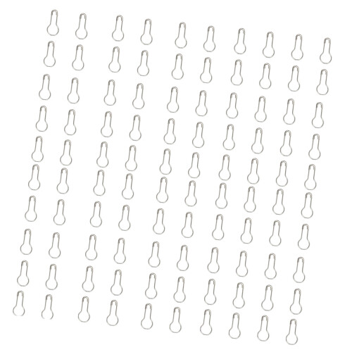 1000Pcs Multipurpose Safety Pin Garment Label Fastener-silver