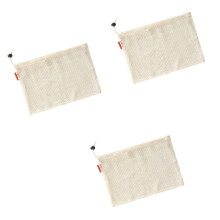 Reusable Organic Cotton Meshes Bags With Adjustable-small